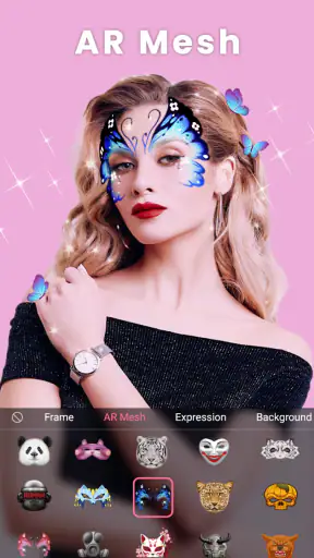 Schoonheidscamera-Selfiecamera screenshot