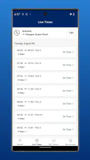 ScotRail Train Times & Tickets screenshot 4