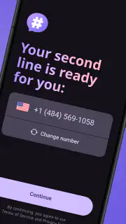Second Phone Number App: eSIM screenshot 2