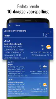Sense V2: Clock & Weerbericht screenshot 6