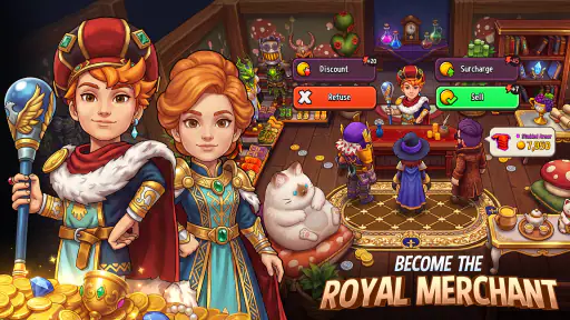 Shop Titans: Crafting Tycoon screenshot 1