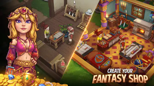 Shop Titans: Crafting Tycoon screenshot 2