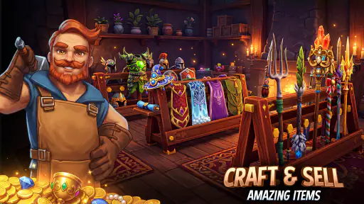 Shop Titans: Crafting Tycoon screenshot 3