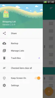 Shopping list - check list screenshot 4