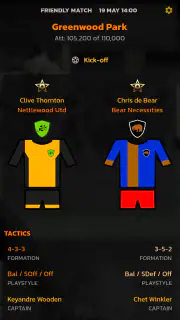 Sidelines Football Manager screenshot 3