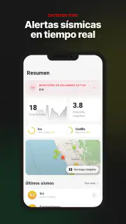 Sismos Peru - En tiempo real screenshot 1