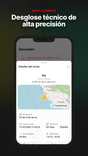 Sismos Peru - En tiempo real screenshot 2