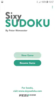 Sixy Sudoku screenshot 1