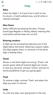 Sixy Sudoku screenshot 4