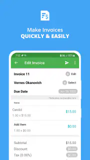 Smart Invoice: Email Invoices screenshot 2