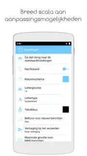 SMS berichten app screenshot 6