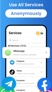 SMS Virtual - Verificatie SMS screenshot 2