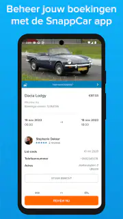 SnappCar - Auto & busjes delen screenshot 4