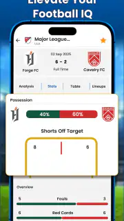 Soccer Live Scores: Stats screenshot 5