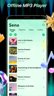 Sona: MP3 Vintage Music Player screenshot 5