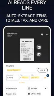 SparkReceipt - Boekhouding screenshot 2