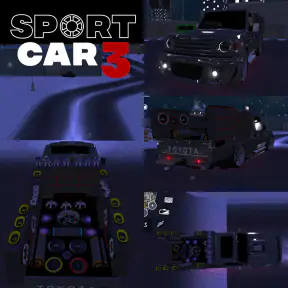 Sport car 3 : Taxi & Police -  screenshot 5