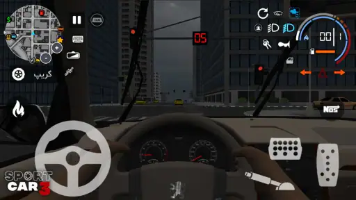 Sport car 3 : Taxi & Police -  screenshot 6