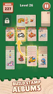 Stamp Solitaire: Card Matching screenshot 3