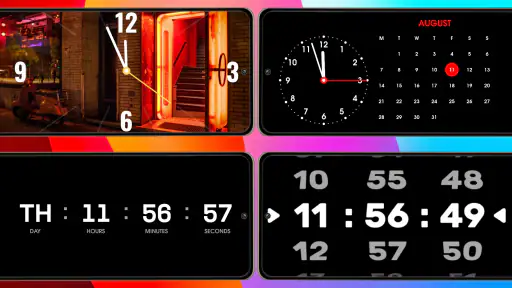StandBy Mode: Big Clock Widget screenshot 4