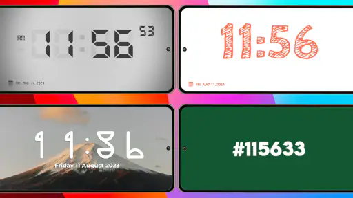 StandBy Mode: Big Clock Widget screenshot 7