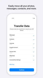Stap over op iOS screenshot 1