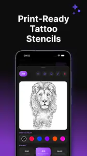 Stencil AI - Tattoo Stencils screenshot 2
