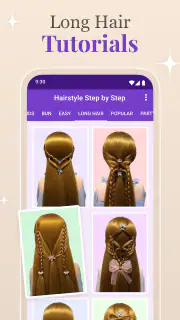 Step by Step Hairstyle App screenshot 6