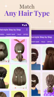 Step by Step Hairstyle App screenshot 8