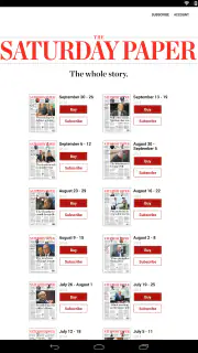 Subscriptions screenshot 1