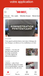 Sud Ouest, l’info en continu screenshot 1