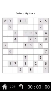 Sudoku screenshot 5