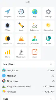 Sungres (Solar Tracker) screenshot 1