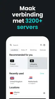 Surfshark: Snelle, Veilige VPN screenshot 4