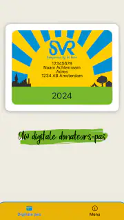 SVR-Donateurspas screenshot 1