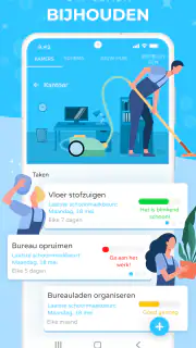 Sweepy Huishoudelijke planning screenshot 1