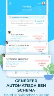 Sweepy Huishoudelijke planning screenshot 2