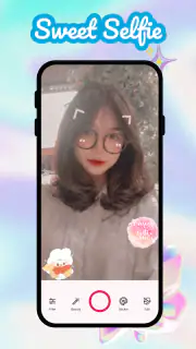 Sweet Camera Selfie screenshot 2