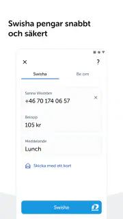 Swish betalningar screenshot 2