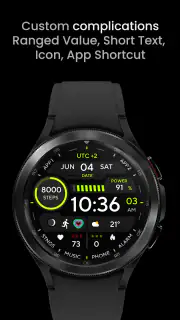 TACT ONE: Watch face screenshot 6