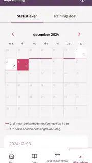 Tät bekkenbodemtraining screenshot 2