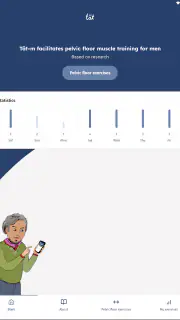 Tät-m Pelvic Exercises for men screenshot 6