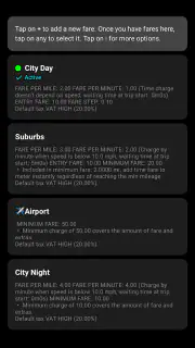 Taximeter. GPS taxi cab meter. screenshot 3