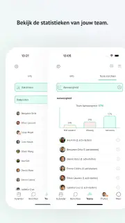 Teamy: app voor sportteams screenshot 6