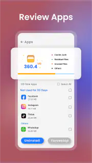 Telefoon Opschoner -Clear Junk screenshot 7