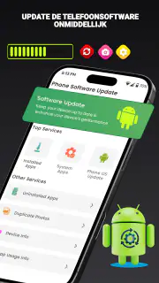 Telefoon Software Update App screenshot 1