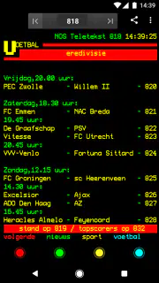 Teletekst screenshot 3