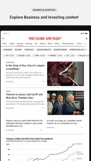 The Globe and Mail screenshot 7