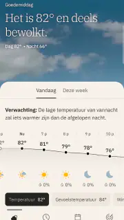The Weather Channel screenshot 1