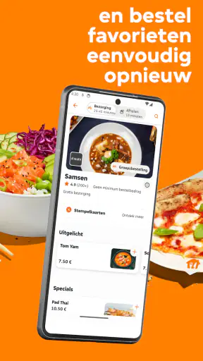 Thuisbezorgd.nl screenshot